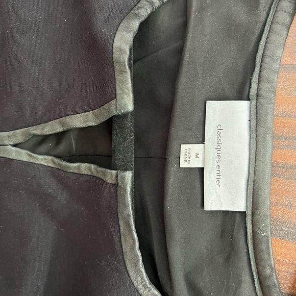 Classiques Entier structured top with leather trim - Picture 9 of 9